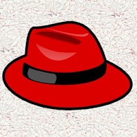 a red hat on a white background